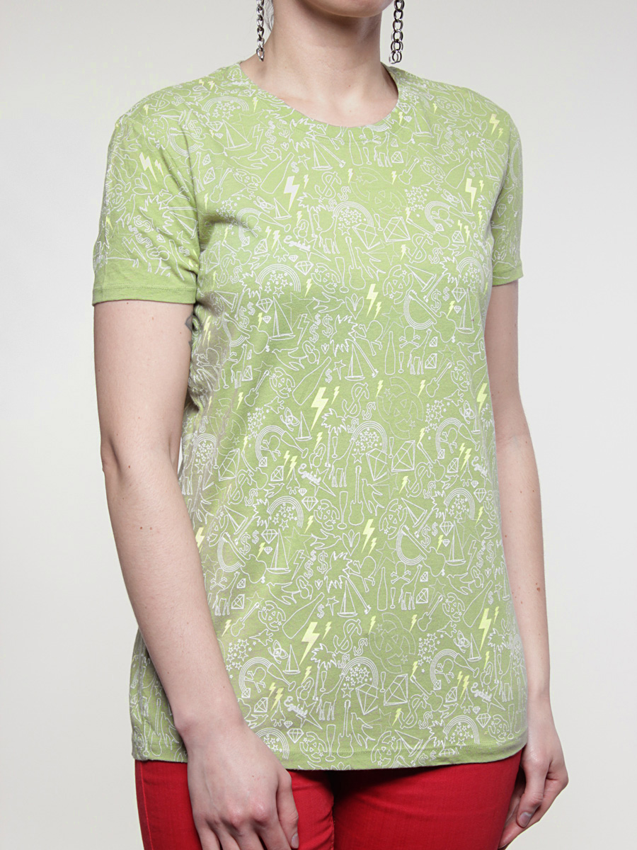 T-shirt Ezekiel 08 Wmn (green)