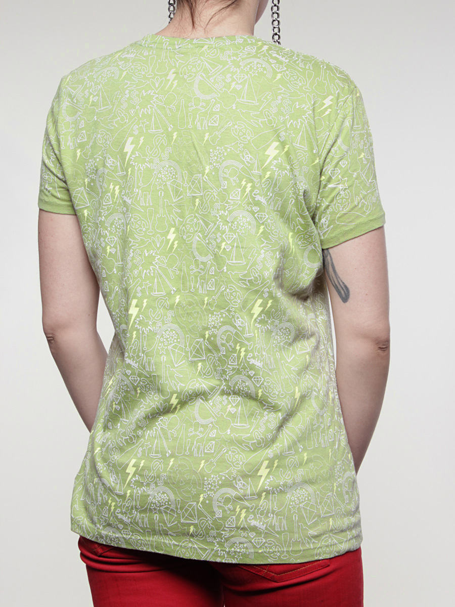 T-shirt Ezekiel 08 Wmn (green)