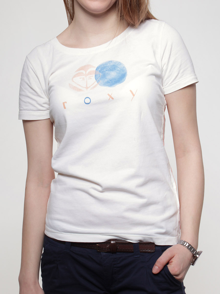 T-shirt Roxy Xmwje952 Splitting The Ato Wmn (seaspray)