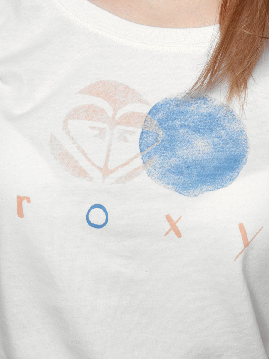T-shirt Roxy Xmwje952 Splitting The Ato Wmn (seaspray)