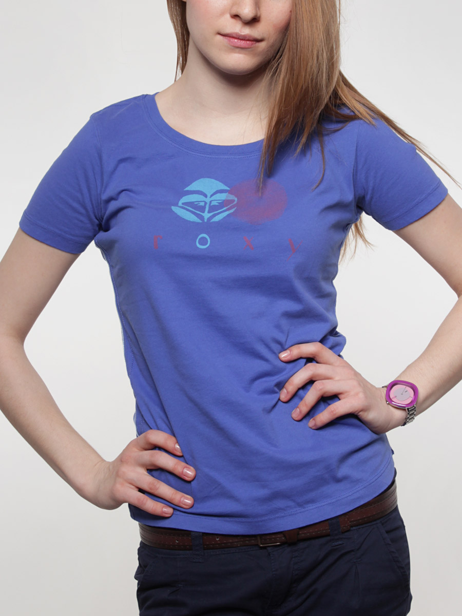 T-shirt Roxy Xmwje952 Splitting The Ato Wmn (amparo blue)