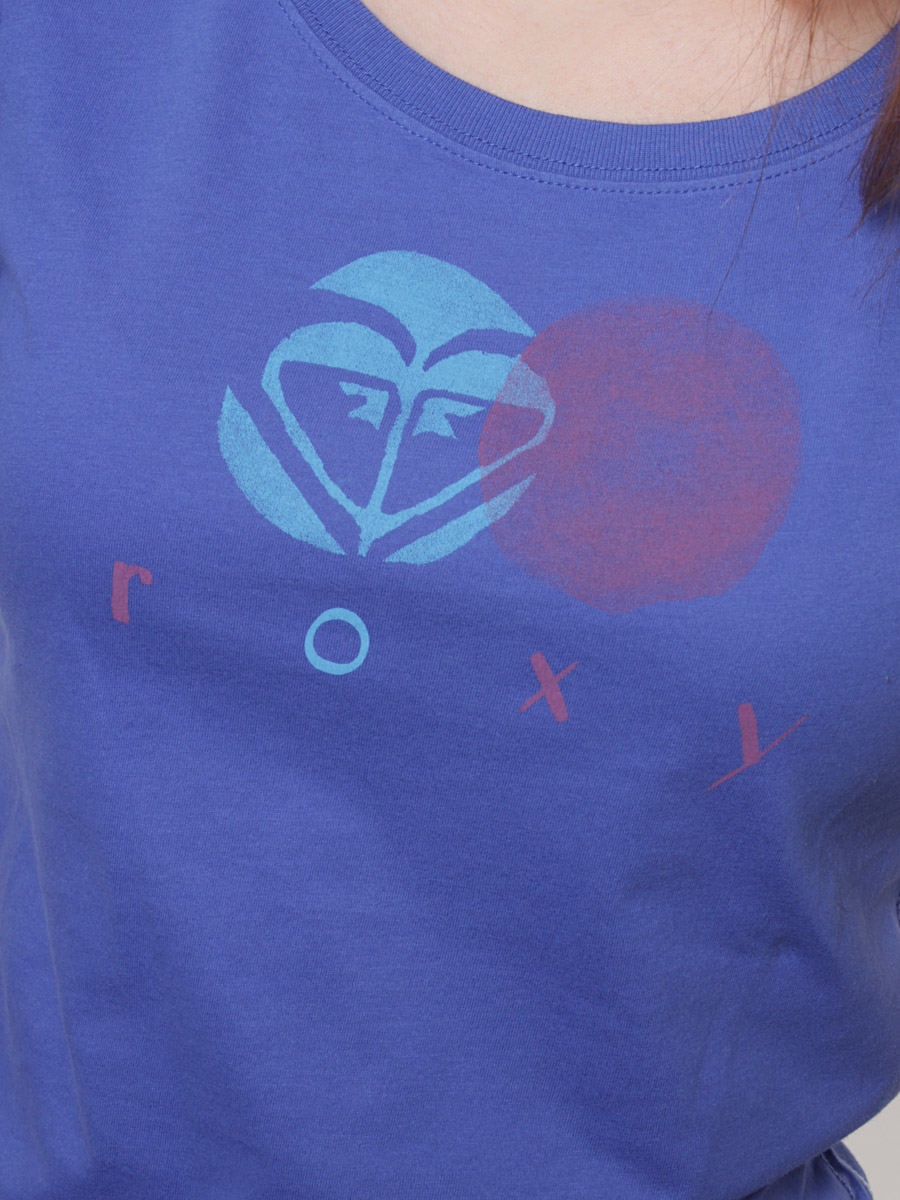 T-shirt Roxy Xmwje952 Splitting The Ato Wmn (amparo blue)