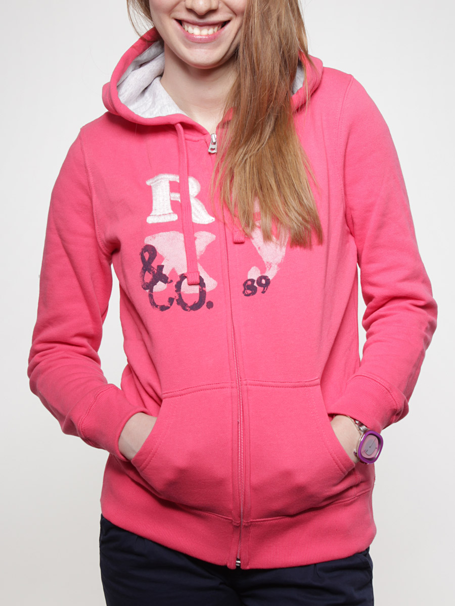 Bluza z kapturem Roxy Xmwsw981 Wmn (new pink)