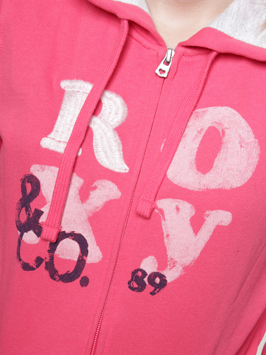 Bluza z kapturem Roxy Xmwsw981 Wmn (new pink)