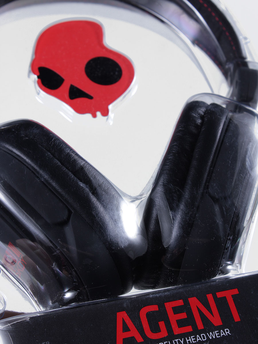 Słuchawki Skullcandy Agent (carbon red)