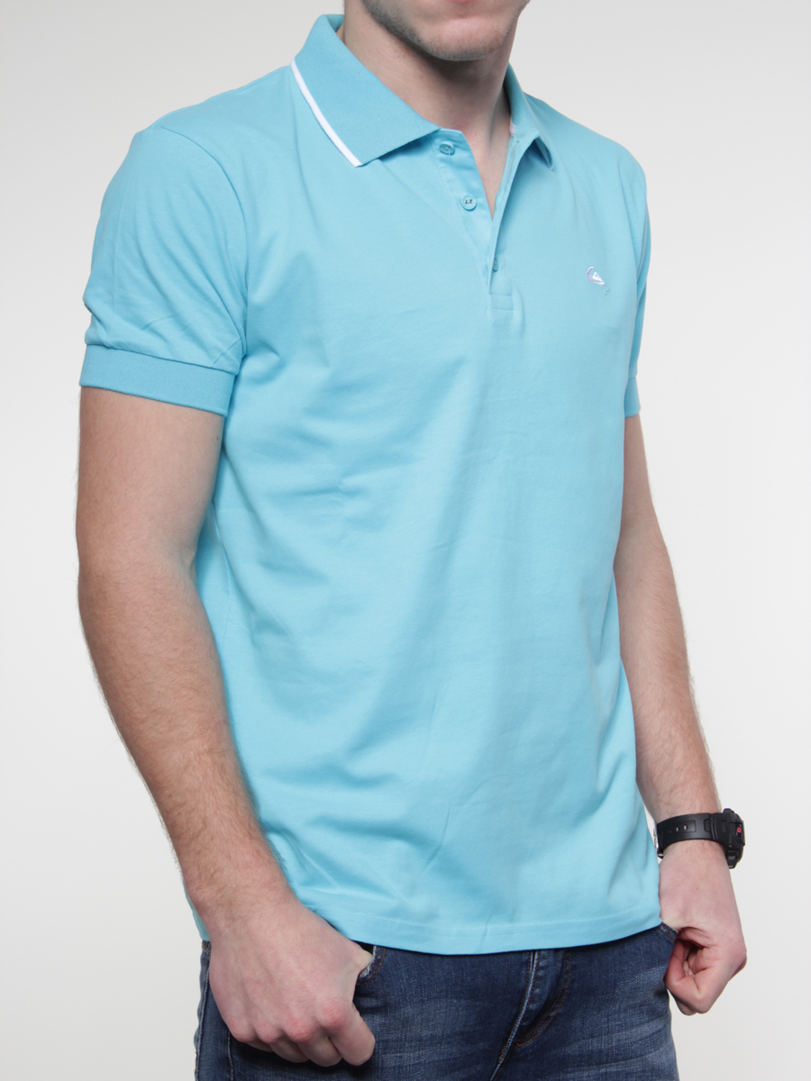 Koszulka polo Quiksilver KMMJE022 (blackies blue) 