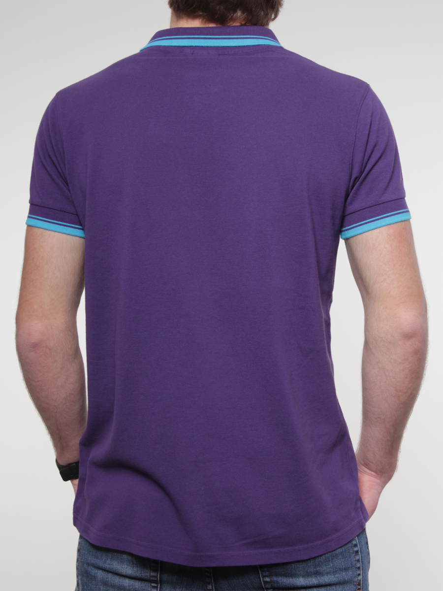 Koszulka polo Quiksilver KMMJE042 (purple) 