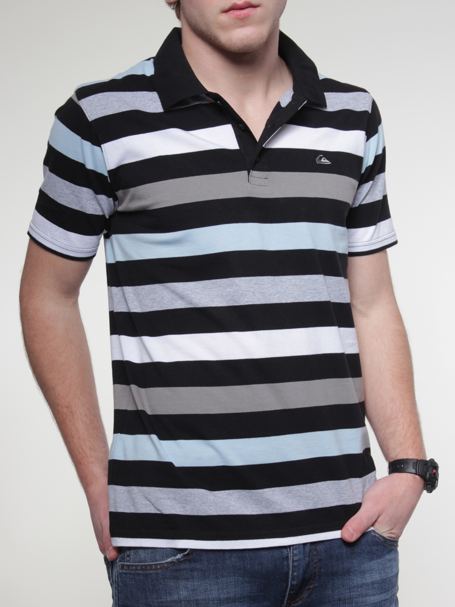 Koszulka polo Quiksilver KMMJE142 (black) 