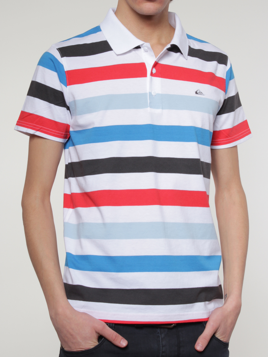 Koszulka polo Quiksilver KMMJE142 (white) 
