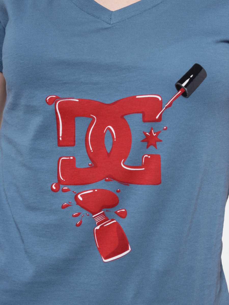 T-Shirt DC Nail Polish Wmn (bhzd)