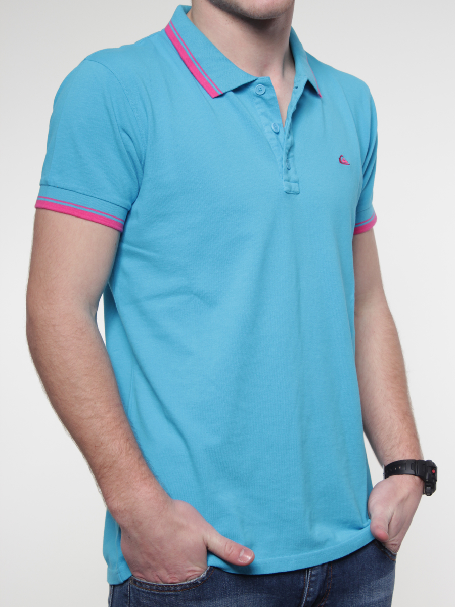 Koszulka polo Quiksilver KMMJE042 (ocean) 