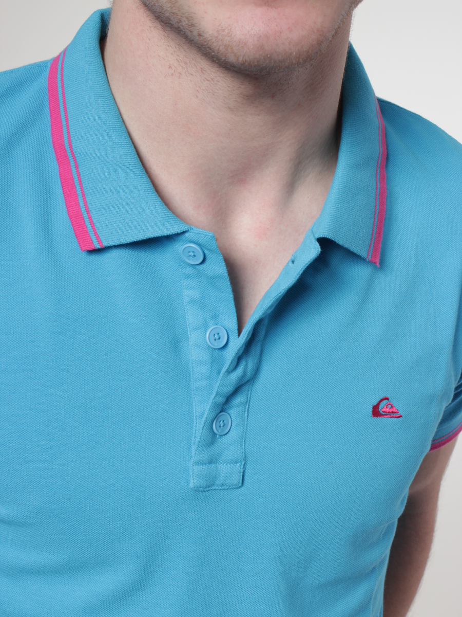 Koszulka polo Quiksilver KMMJE042 (ocean) 