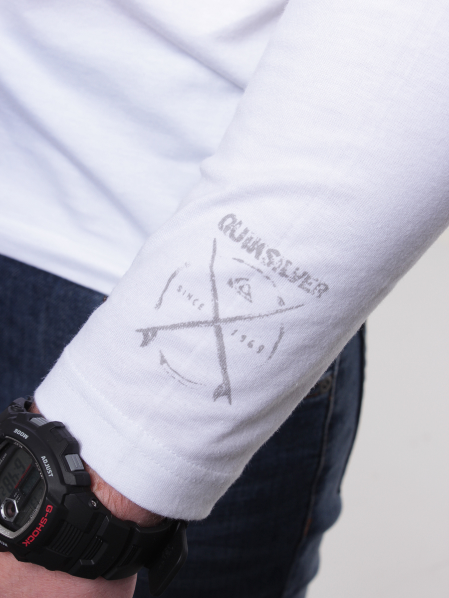 Longsleeve Quiksilver KMMPK841 (white)
