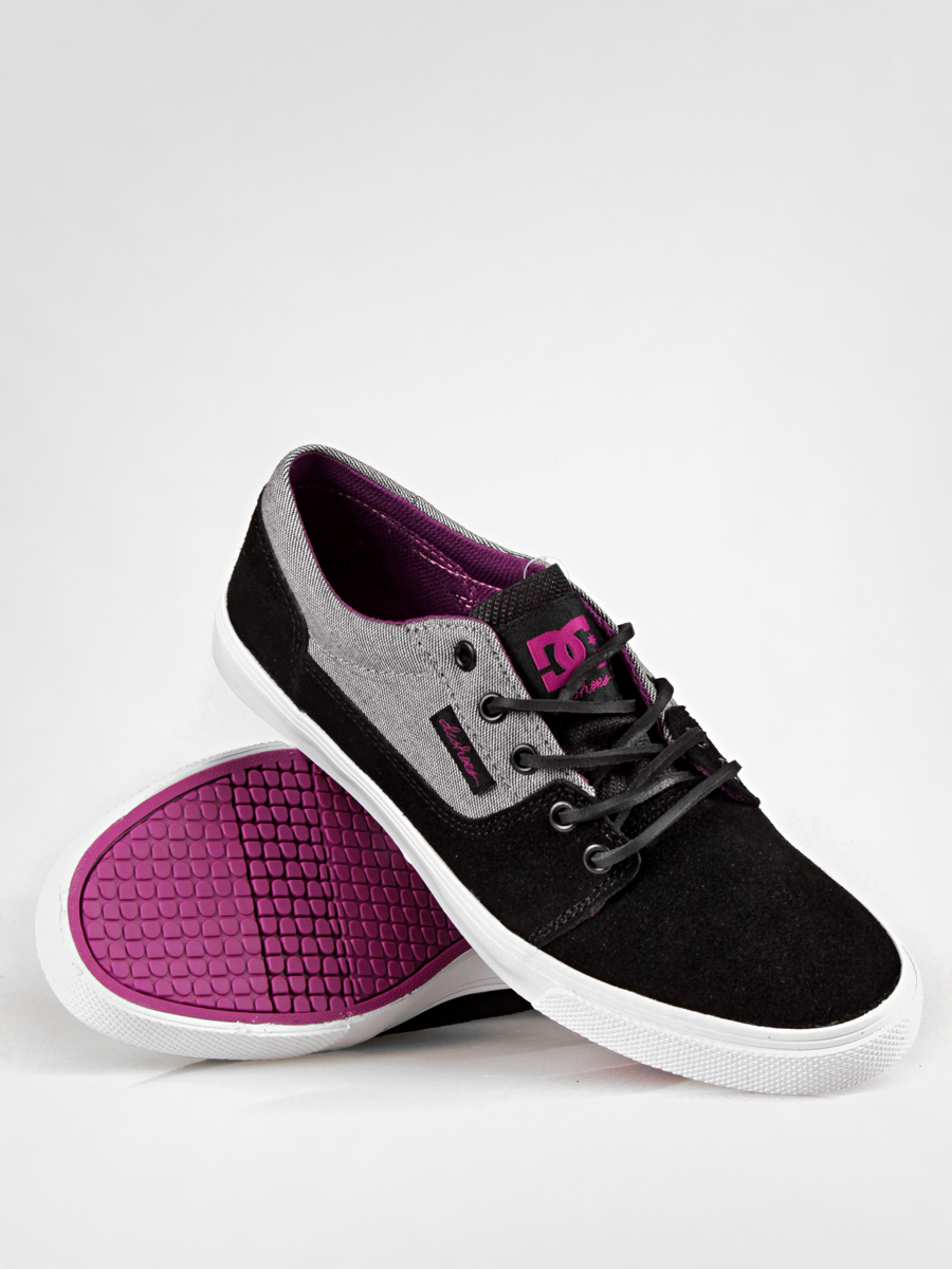 Buty DC Bristol Le Wmn (black/purple wine)
