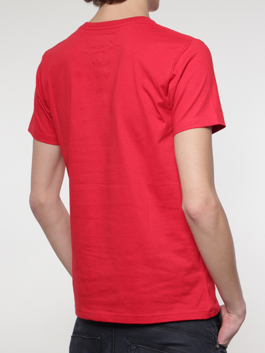 T-Shirt Quiksilver KMMJE861 Corporate Lettring (quik red)