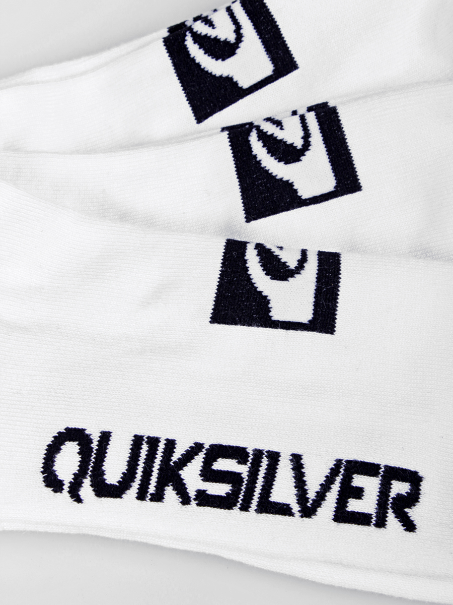 Skarpetki Quiksilver KMMSX051 3pk (white) 