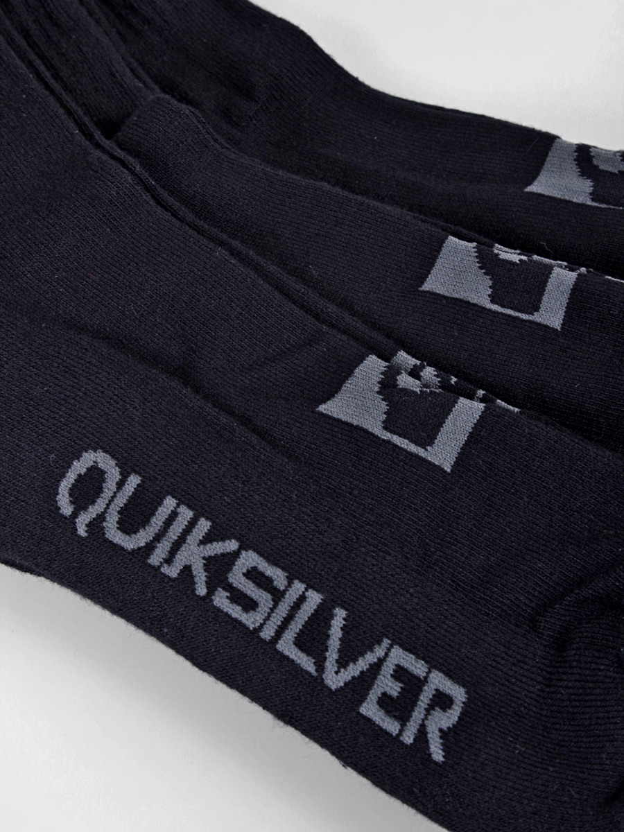 Skarpetki Quiksilver KMMSX011 3pk (black) 
