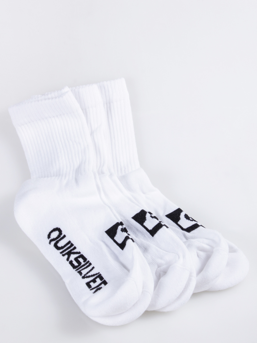 Skarpetki Quiksilver KMMSX011 3pk (white) 