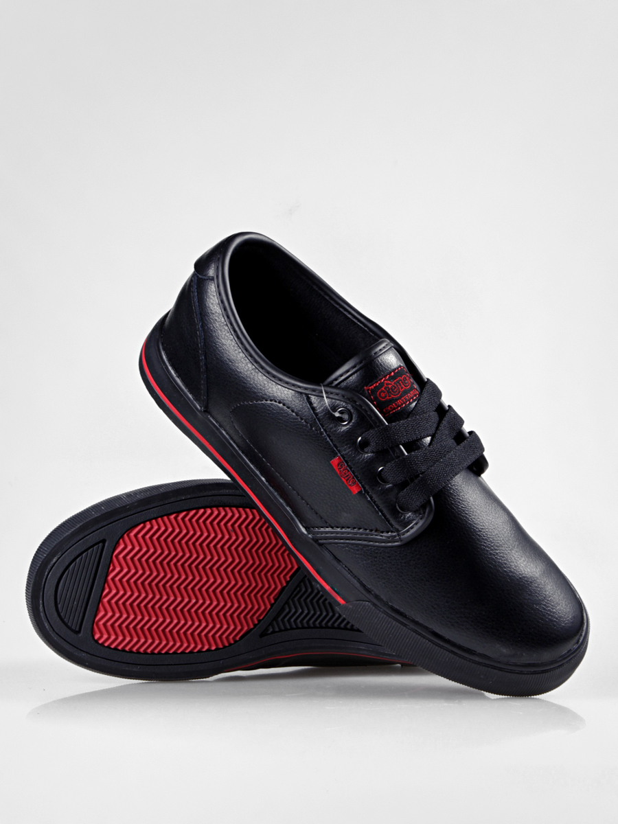Buty Creme Courtyard (black/high risk red)