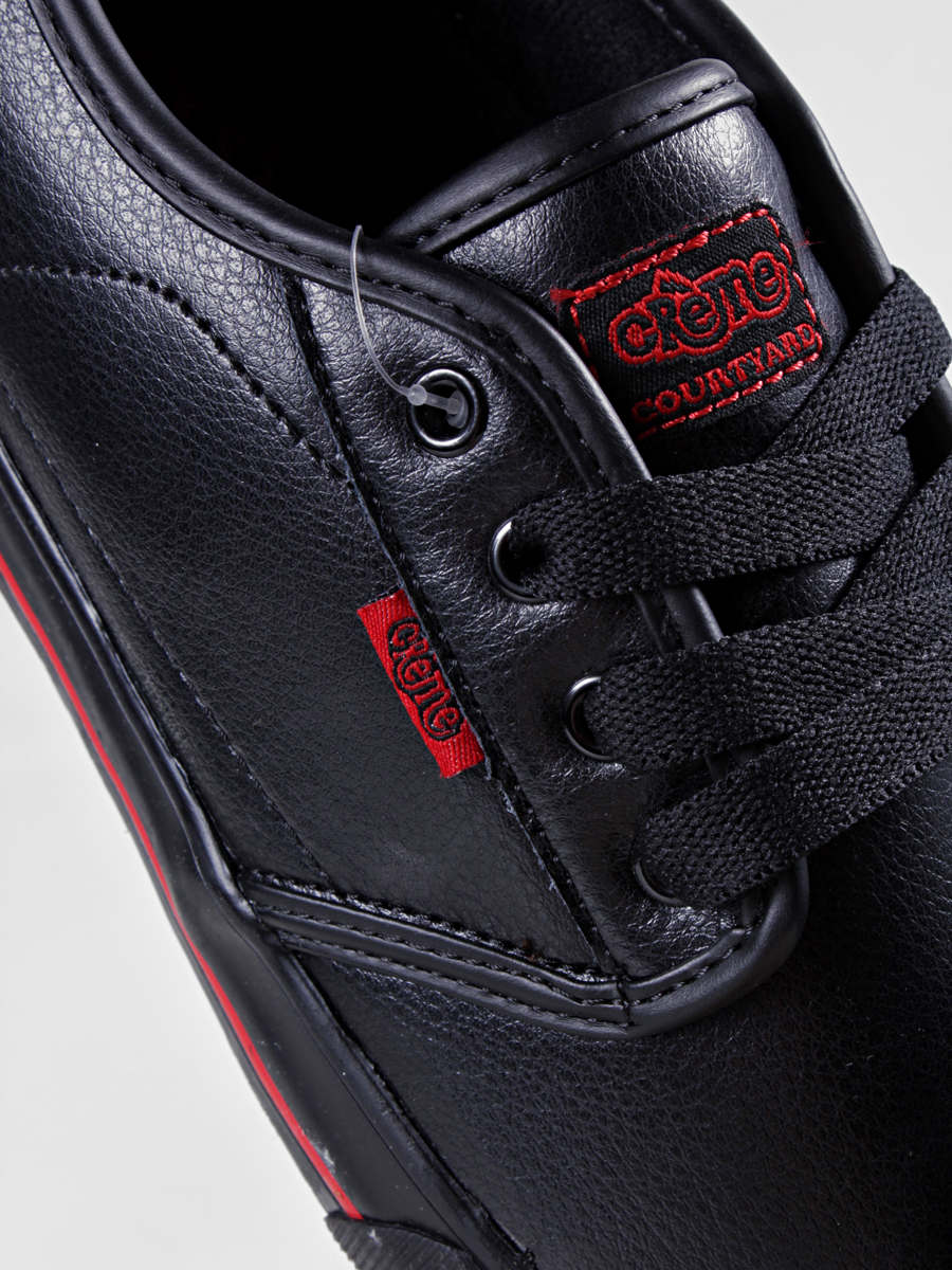 Buty Creme Courtyard (black/high risk red)