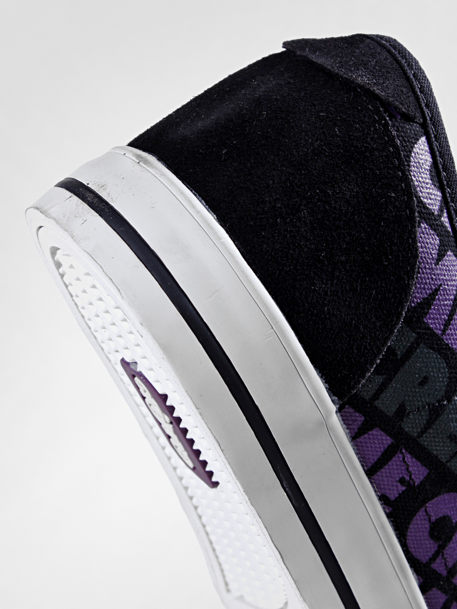 Buty Creme Courtyard (lettered black/grape)