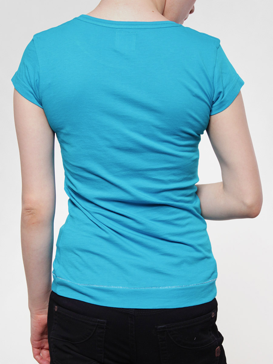 T-shirt Roxy Xmwje792 Wmn (tropic blue)