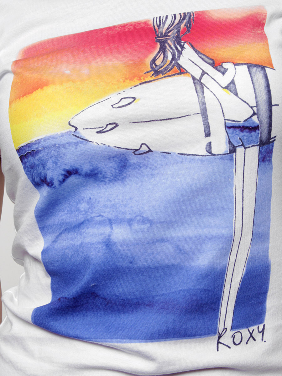 T-shirt Roxy Xmwje792 Wmn (white)
