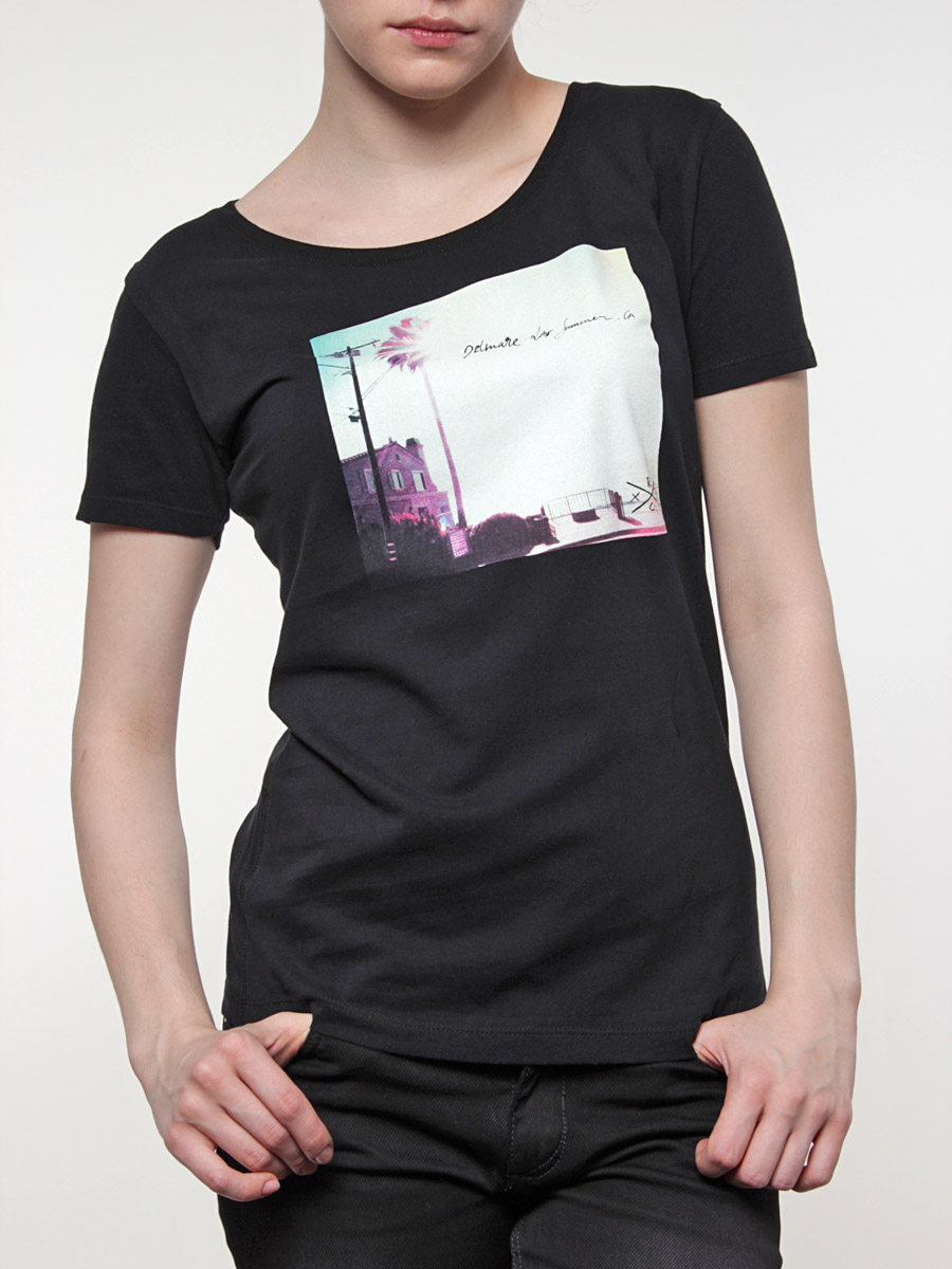 T-shirt Roxy Xmwje843 Delmare Wmn (black)