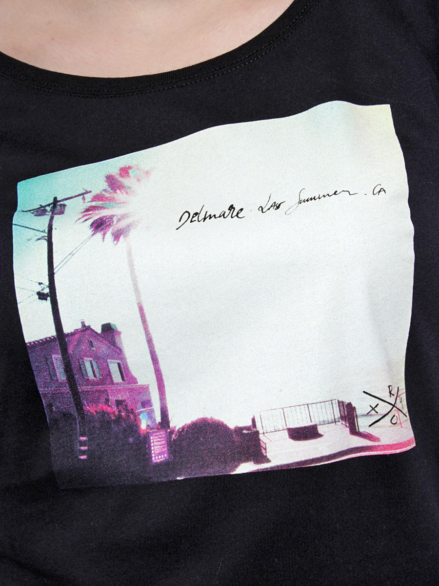T-shirt Roxy Xmwje843 Delmare Wmn (black)