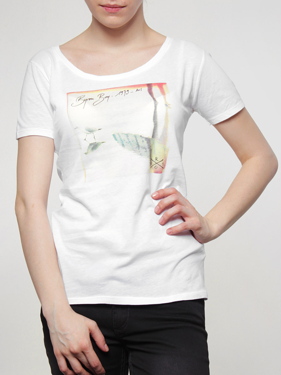 T-shirt Roxy Xmwje843 Byron Bay Wmn (black)