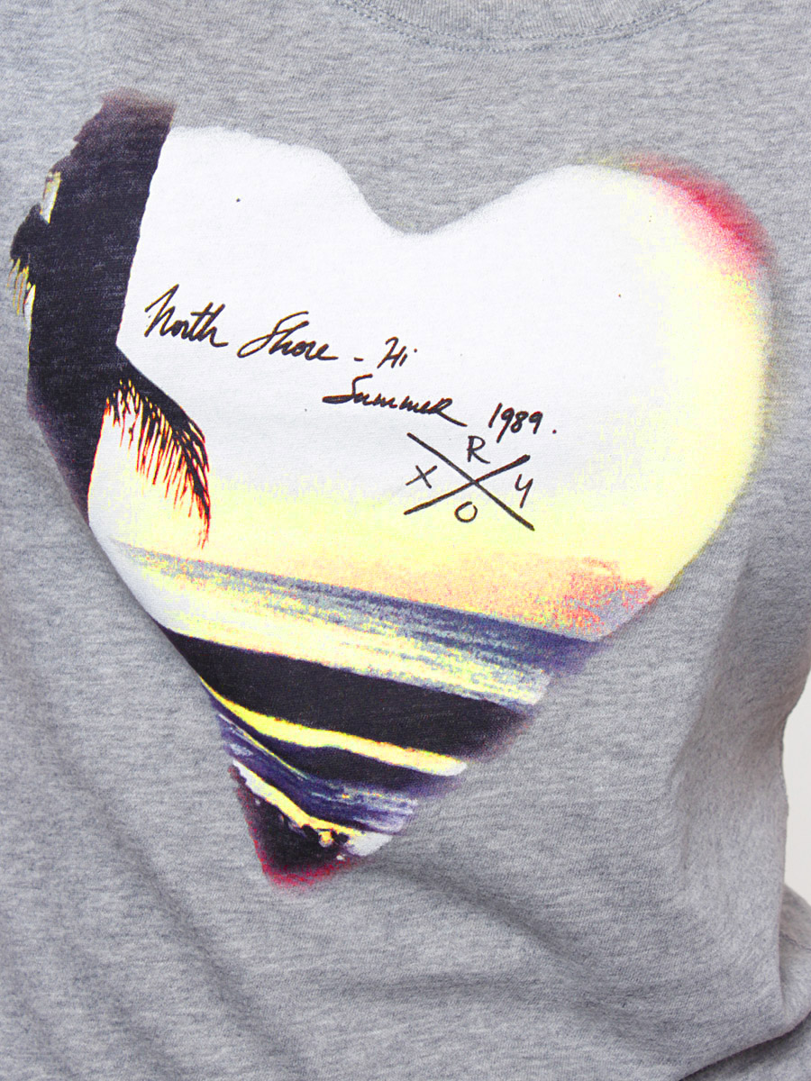 T-shirt Roxy Xmwje843 North Shore Wmn (heat grey)