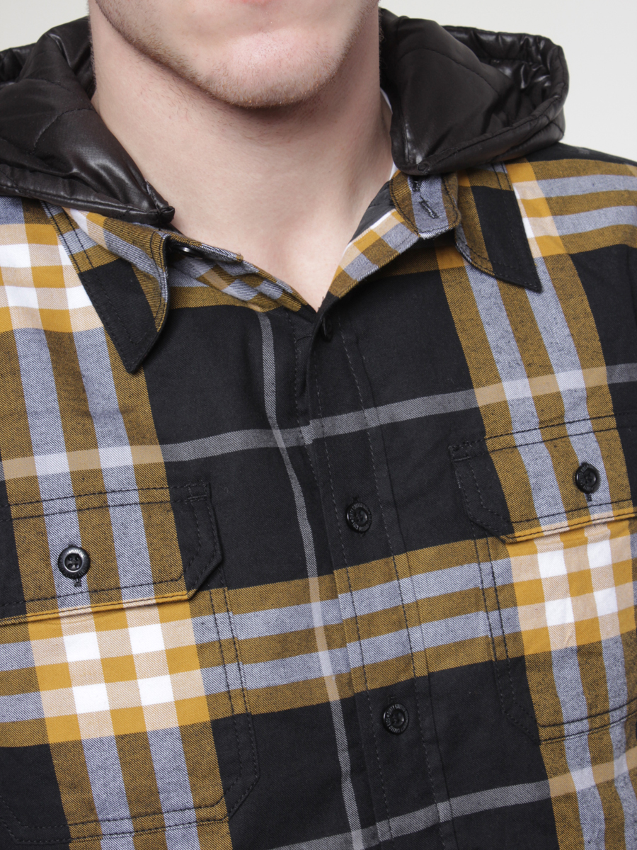 Kurtka DGK Heather Flannel (black)