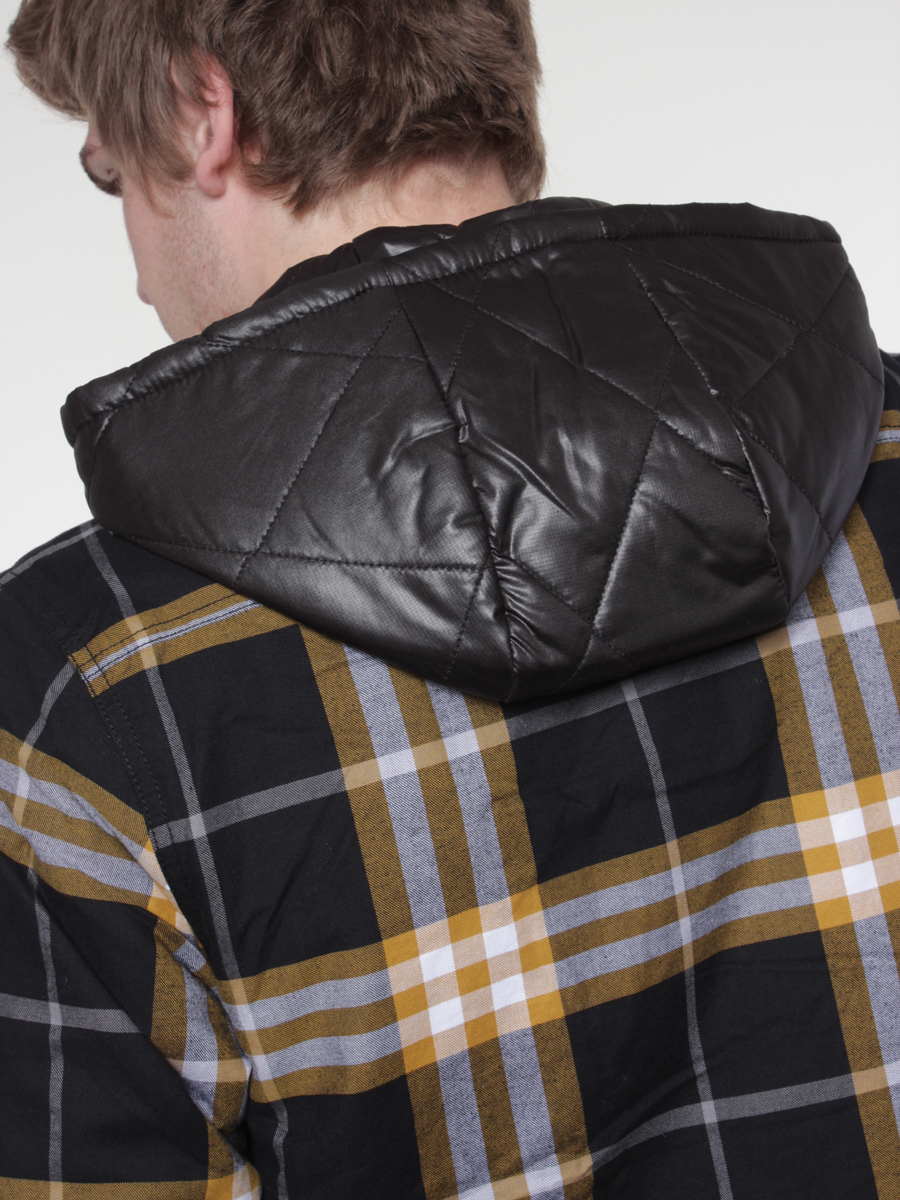 Kurtka DGK Heather Flannel (black)