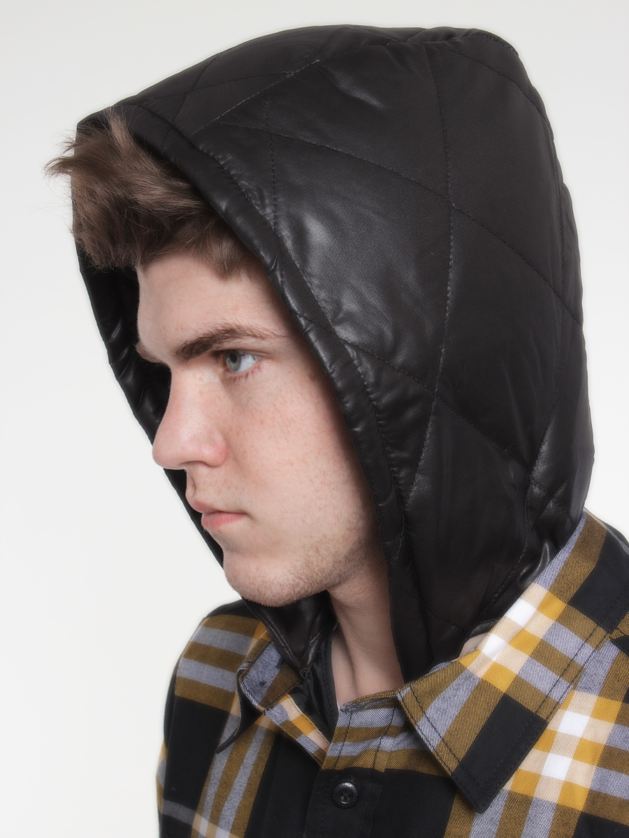 Kurtka DGK Heather Flannel (black)