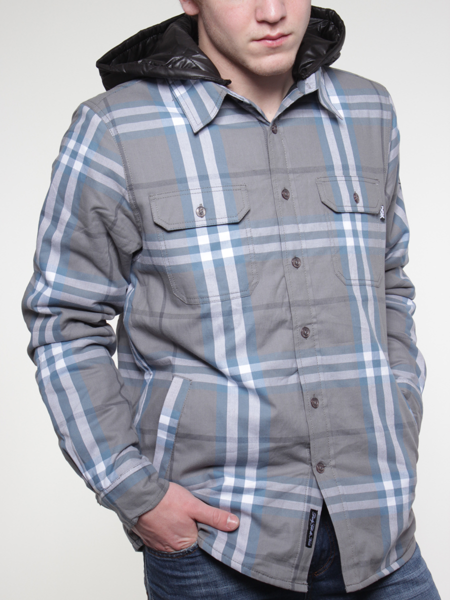 Kurtka DGK Heather Flannel (grey)