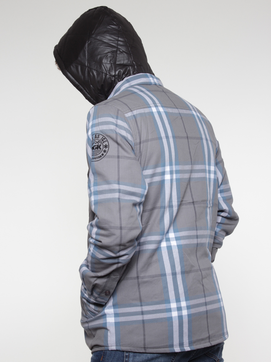 Kurtka DGK Heather Flannel (grey)