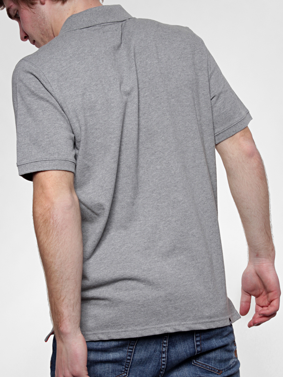 Koszulka polo DC Staple 3 (heather grey)