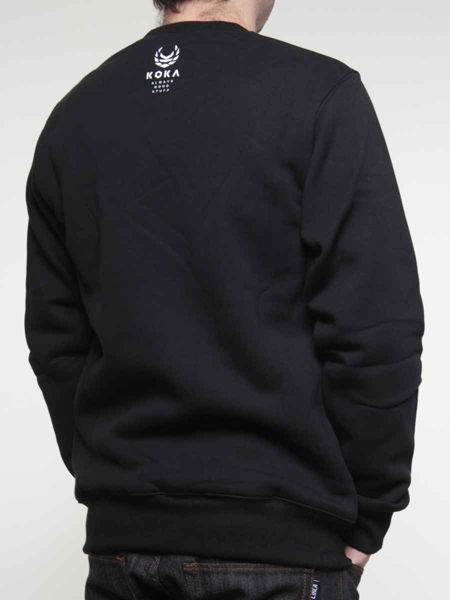 Bluza z kapturem Koka Junkie 3 (czarna)