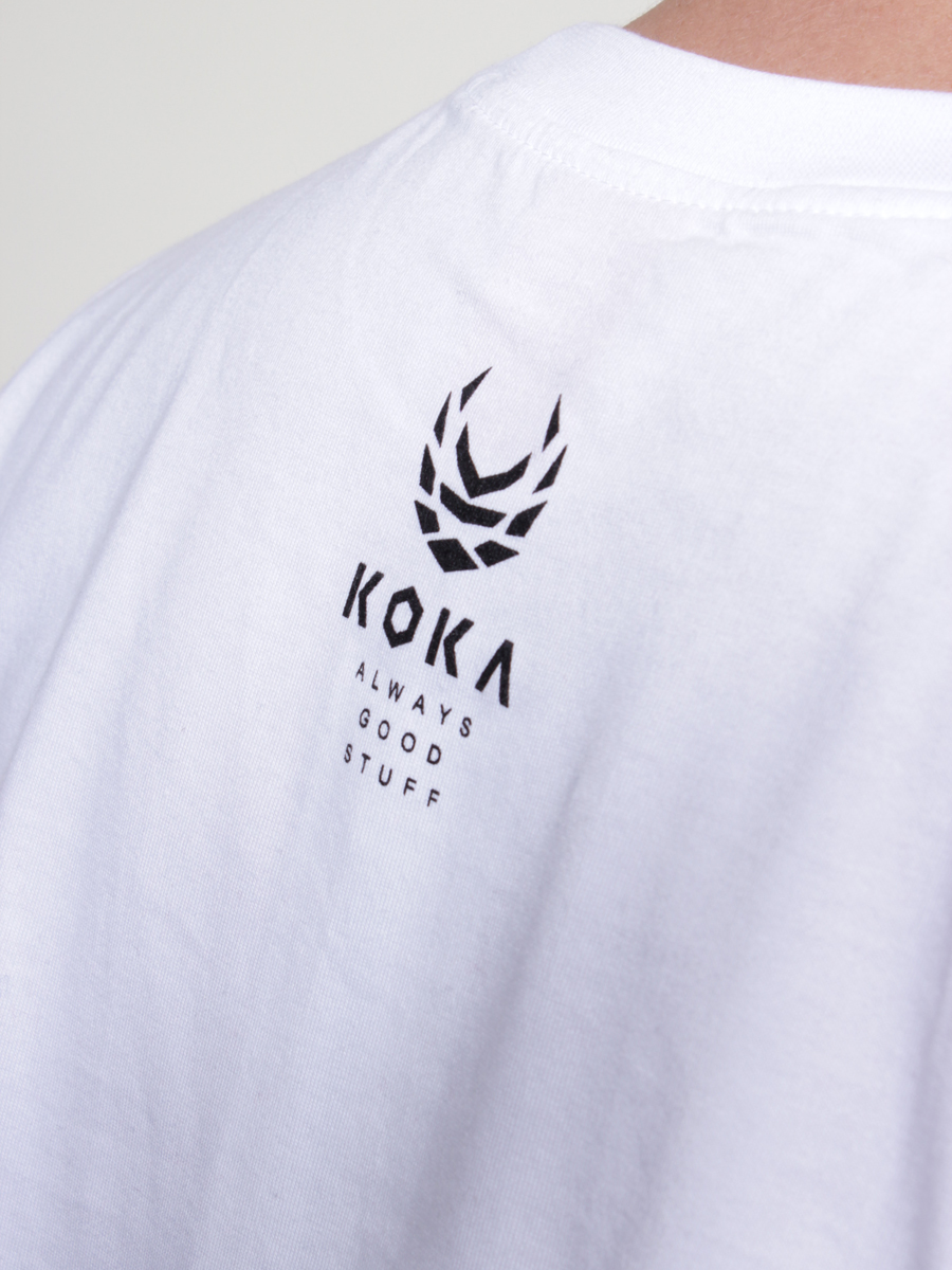 T-Shirt KOKA SNIFF & WESSON (biały)