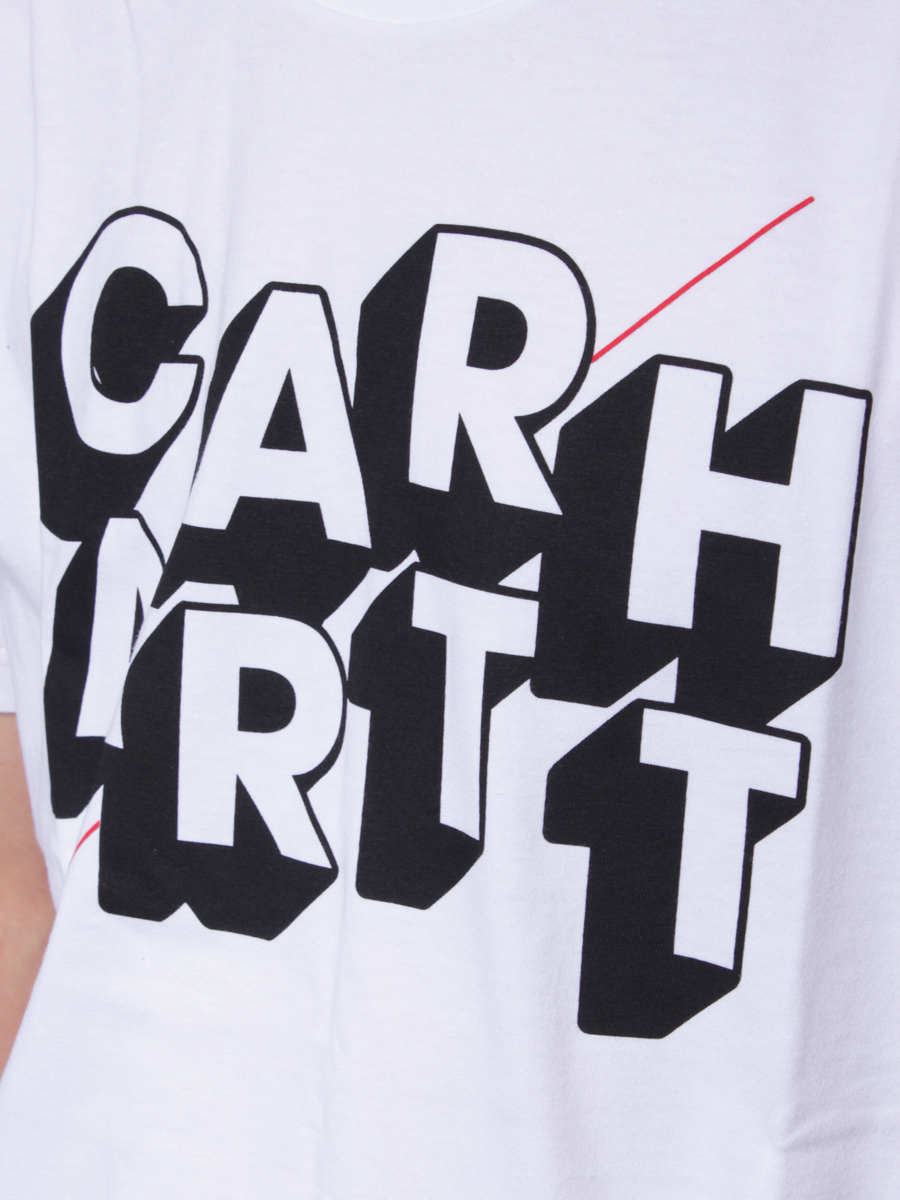 T-Shirt Carhartt Diagonal (white/multicolor) 