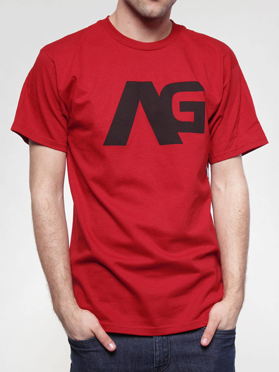 T-shirt Analog Icon (cardinal)