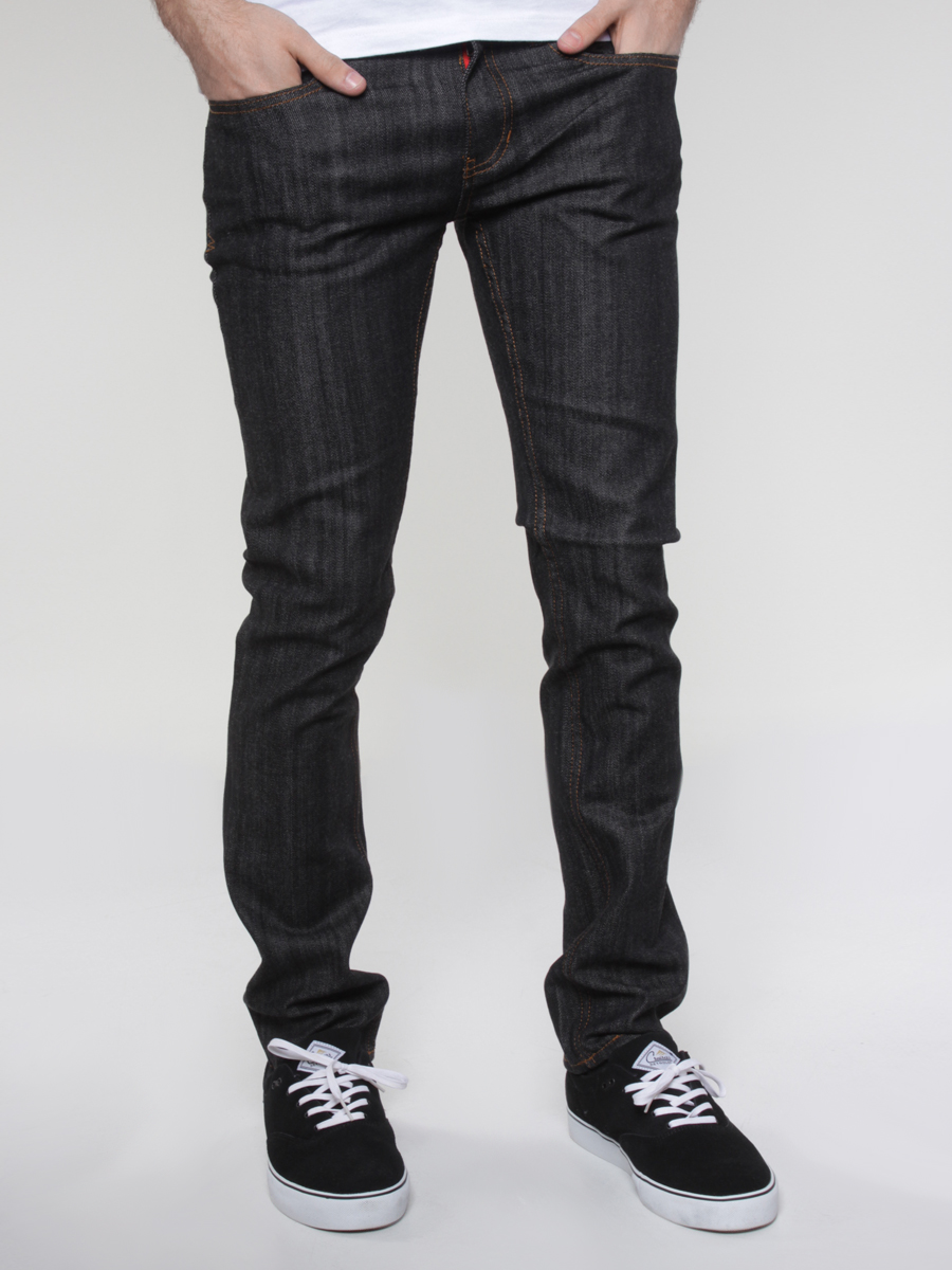 Spodnie Circa Staple Slim Denim (black dry rinse)