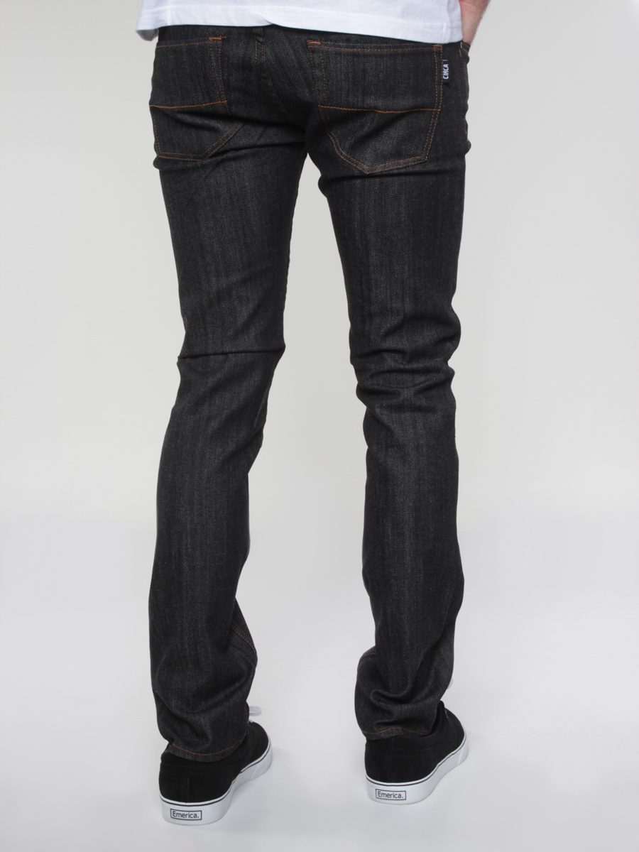 Spodnie Circa Staple Slim Denim (black dry rinse)