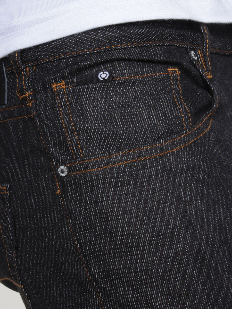 Spodnie Circa Staple Slim Denim (black dry rinse)
