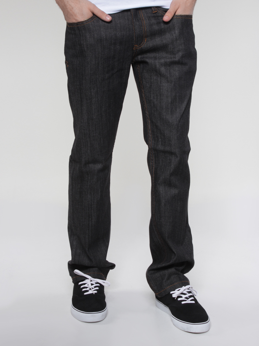 Spodnie Circa Staple Straight Denim (black dry rinse)
