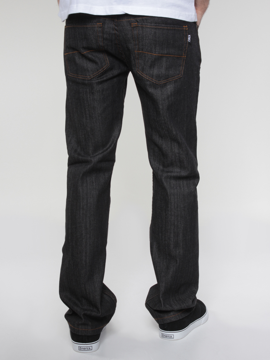 Spodnie Circa Staple Straight Denim (black dry rinse)