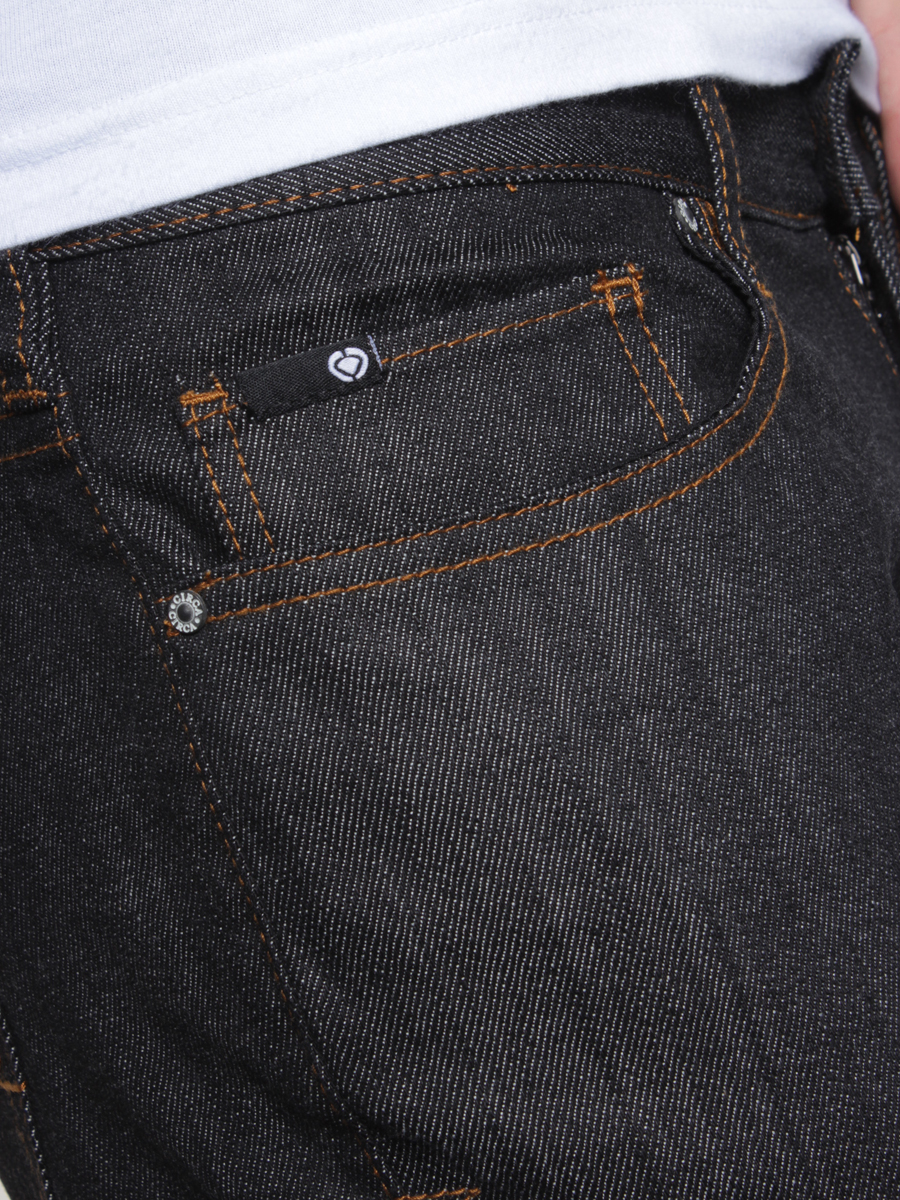 Spodnie Circa Staple Straight Denim (black dry rinse)