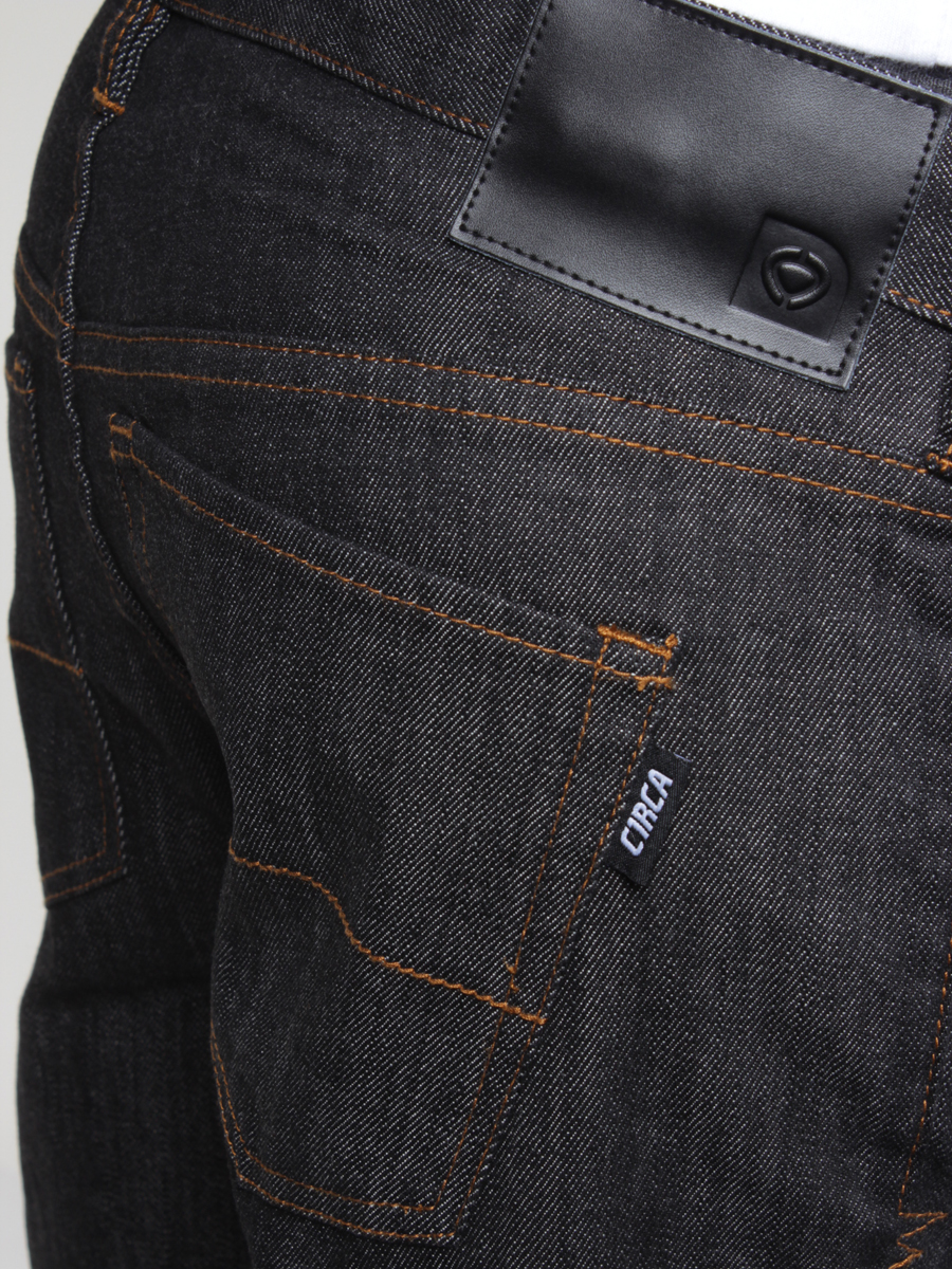 Spodnie Circa Staple Straight Denim (black dry rinse)