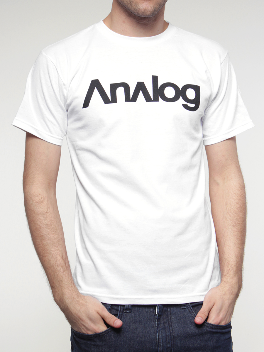T-shirt Analog Analogo (wht)