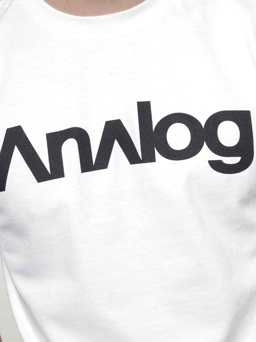 T-shirt Analog Analogo (wht)